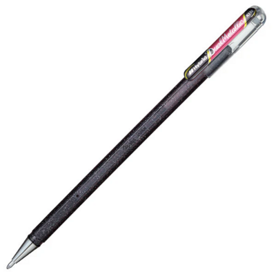 Pen Gel Dual Metallic 1.0Mm Black + Red