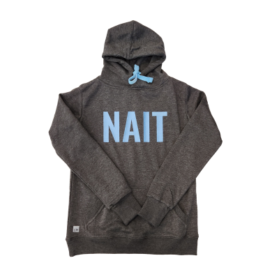 Unisex Hoodie Terry Fleece Contrast Drawcord W/Nait Contrast