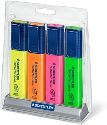 Highlighter Textsurfer 4 Pack #364 Sc4  (Min/10)