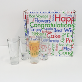 Christmas Gift Set - Shot Glasses Nait Branded Set Of 4 Pc