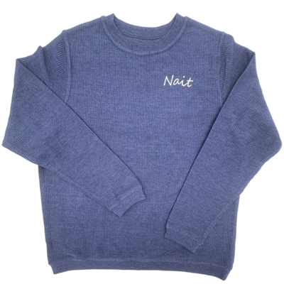 Unisex Crew Neck Rally Corduroy Crew W/ Nait