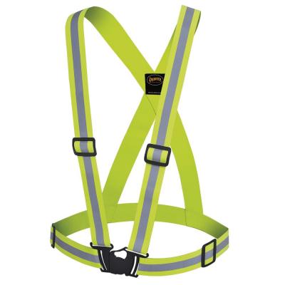 High Visibility Elastic Traffic Safety Sash