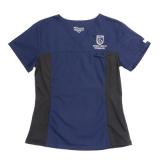 Ladies Scrub Top Veterinary Technology Uniform W/Logo