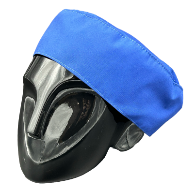 Beanie Solid Top Blue Custom - Large