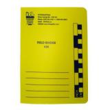 Field Binder 6 Ring Polyethylene Hi-Viz W/Distance Chart