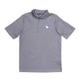 Mens Polo Shirt Performance Poly/Cot Blend W/Shield Embroid