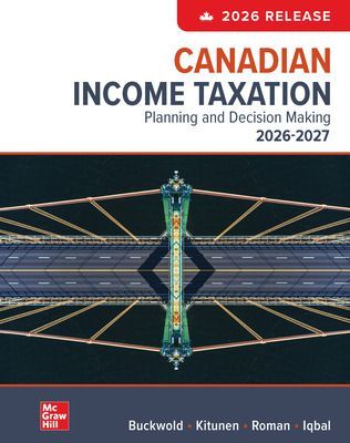 Canadian Income Taxation 2026/2027 - Print Only