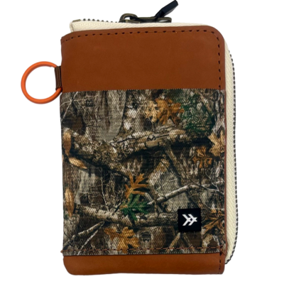 Zip Wallet Real Tree Edge
