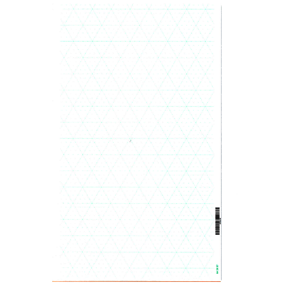 64Xx57 Pads Nait Faded Isometric Paper For Pc Lg