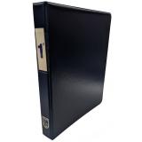 Binder 1"  3-slant-d-ring With Nait Logo Pocket & Window