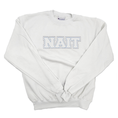 Unisex Crew Neck W/ Nait Chain Stitch Logo
