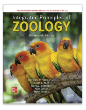 Integrated Principles Of Zoology Ise
