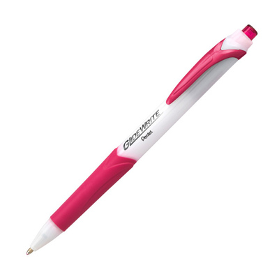 Pen Ballpoint Glidewrite 1.0Mm Low Viscosity Red Ink