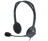 Headphones Logitech H111 Stereo - Mini-Phone Wired