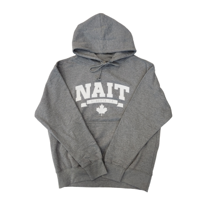 Unisex Hoodie Organic Cotton Lined Hood W/Nait