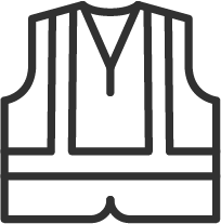 Nsi - High-Visibility Traffic Vest Or Sash