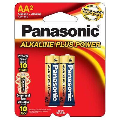 Battery Panasonic Aa Alkaline 2 Pack 1.5 V