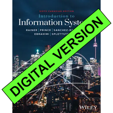Etext Introduction To Information Systems W/Wiley Plus With Courseware