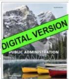 Etext Public Administration In Canada, Th Bundle