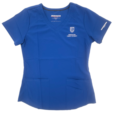 Ladies Scrub V Top Resp Therapy (Skechers)