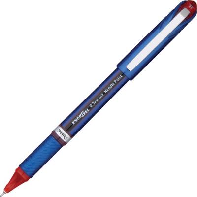 Pen Gel Energel 0.5Mm Needle Tip Red Ink