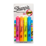 Highlighter Sharpie Major Accent 4pk Ast. #25174Pp