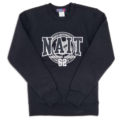 Unisex Sweater Crewneck Deluxe Soft Fleece W/Nait Polytechni