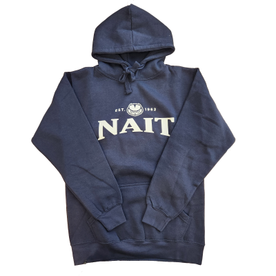 Unisex Hoodie Essential Value Line Brushed Fleece W/Nait Scr