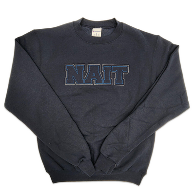Unisex Crew Neck W/ Nait Chain Stitch Logo