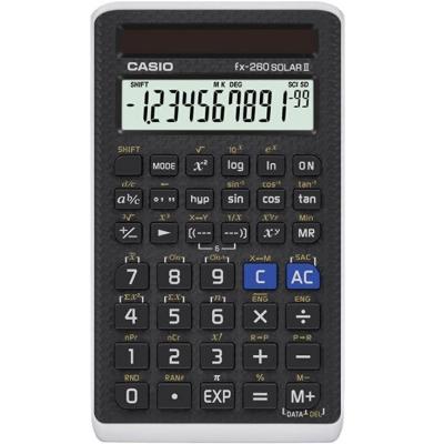 Calculator Casio Fx-260 Solar II Power Scientific