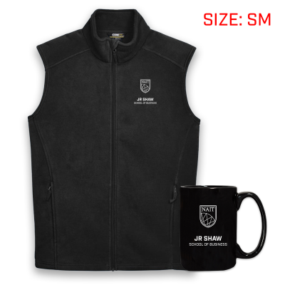 Package 3 - Vest Jrssb Logo  Size Small + Mug