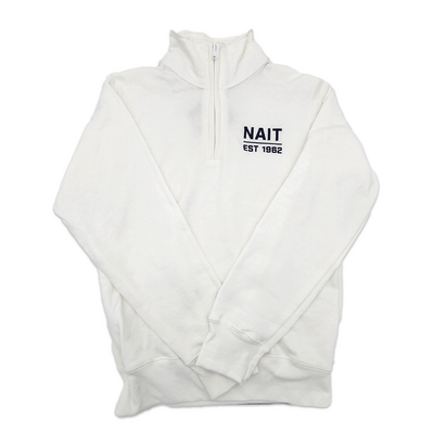 Unisex 1/4 Zip W/ Nait Est Logo
