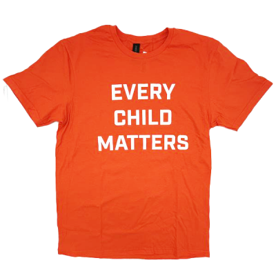 Unisex Tshirt Short Sleeve W/Every Child Orange Day '24