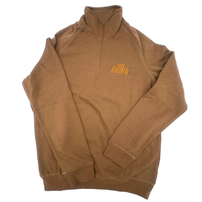 Unisex 1/4 Zip  W/ Retro Nait Logo
