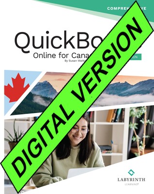 Etext Quickbooks Online For Canada: Comprehensive, Ay 26-27